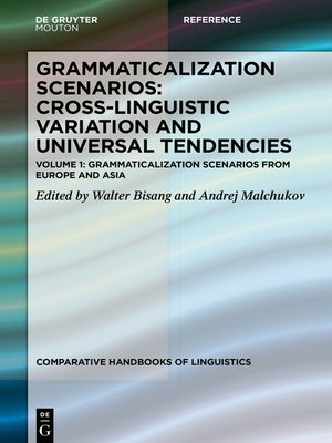 cover image of Grammaticalization Scenarios from Europe and Asia